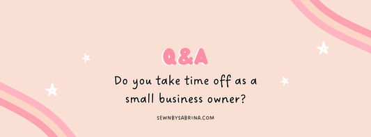 Q&A Do you take time off as a small business owner?