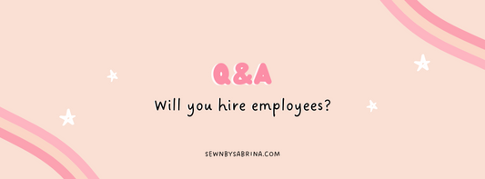 Q&A Will you hire employees?