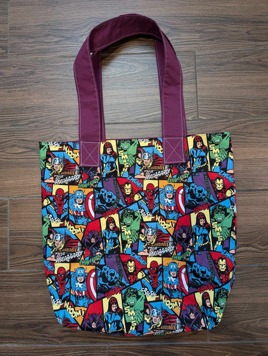Comic Book Tote Bag