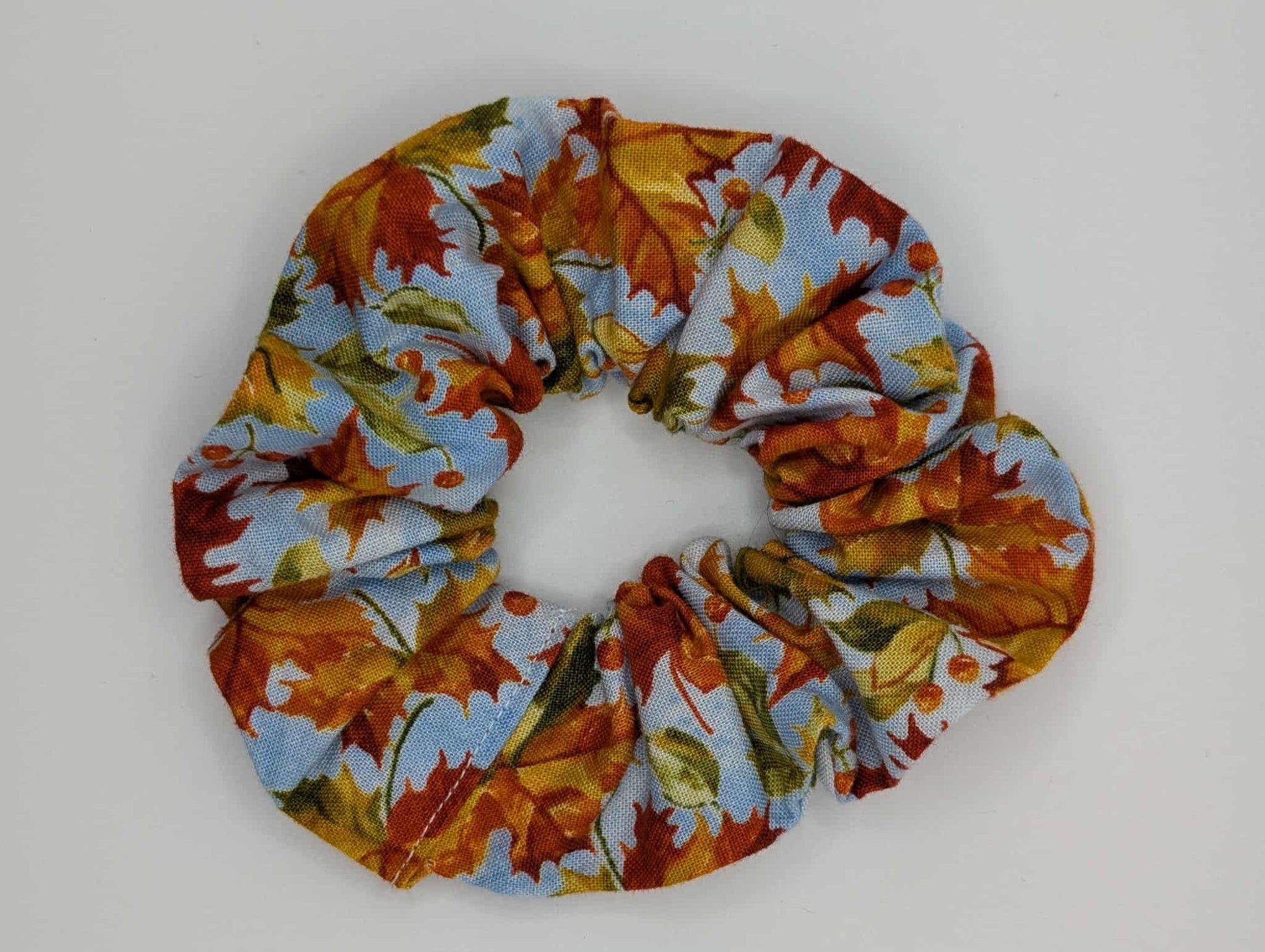 Autumn Leaves Scrunchie, Fall Foliage, Fall Leaves, Seasons Scrunchie, Halloween Scrunchie, Autumn Scrunchie, Back to School, Thanksgiving