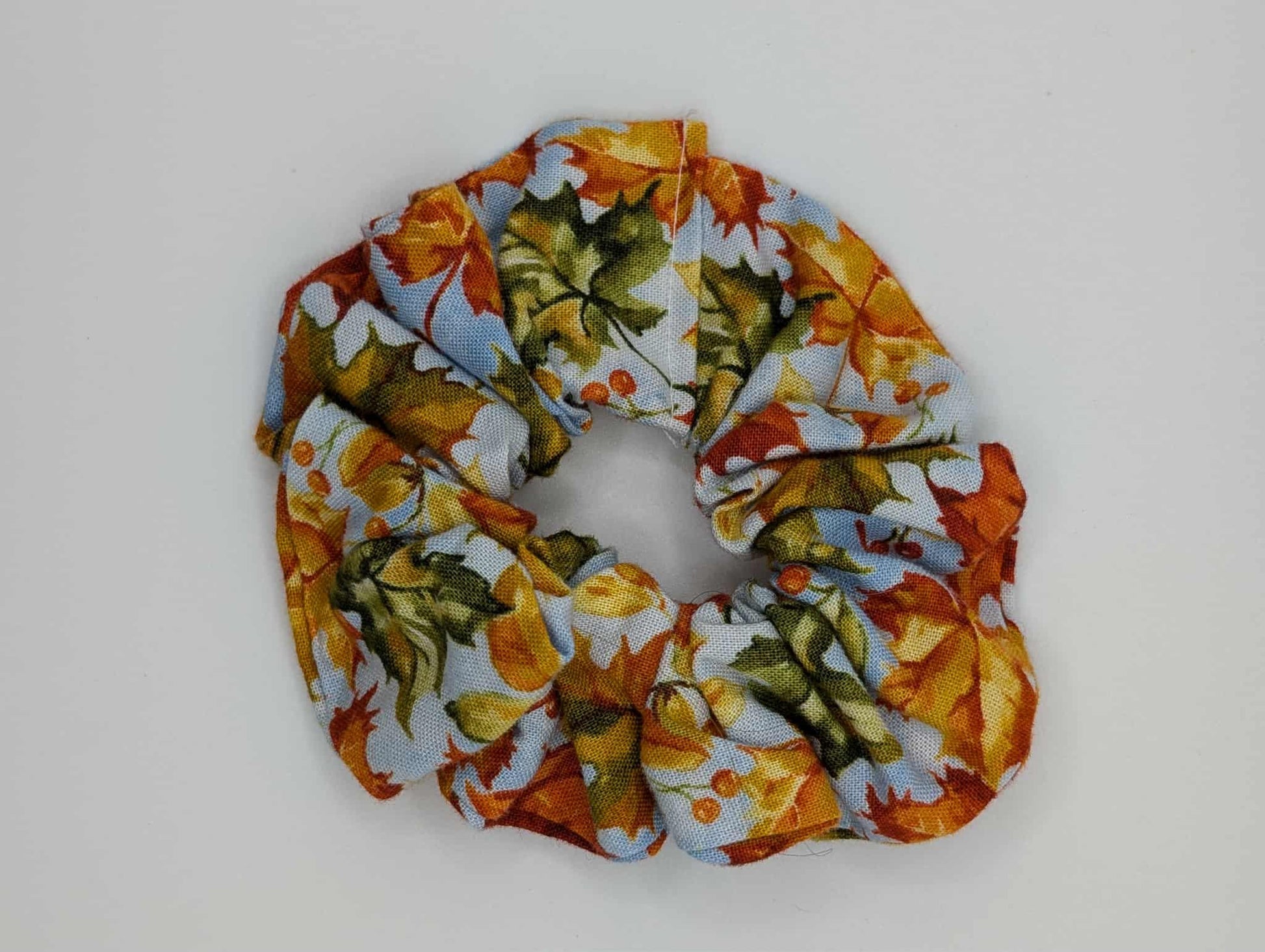 Autumn Leaves Scrunchie, Fall Foliage, Fall Leaves, Seasons Scrunchie, Halloween Scrunchie, Autumn Scrunchie, Back to School, Thanksgiving