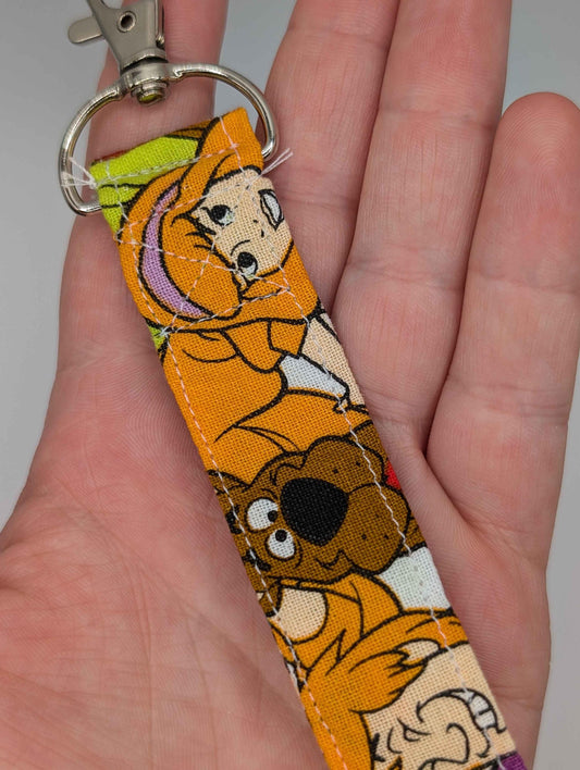 Scooby Doo Keychain, Scooby Doo Lanyard, Fred, Shaggy, Velma, Daphne, Scoody Doo, Mystery Gang, Nostalgic, Mystery Inc., Gift Ideas, Nerdy