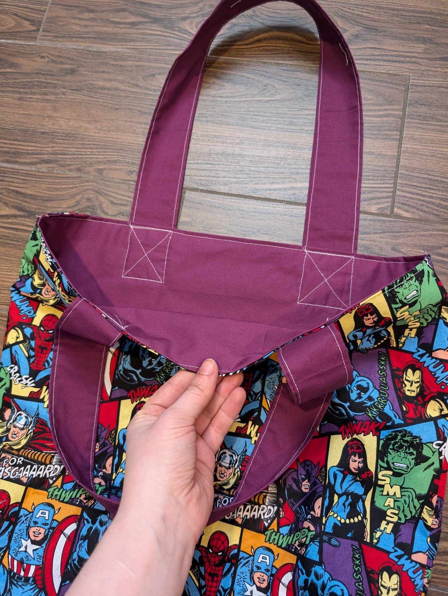 Comic Book Tote Bag