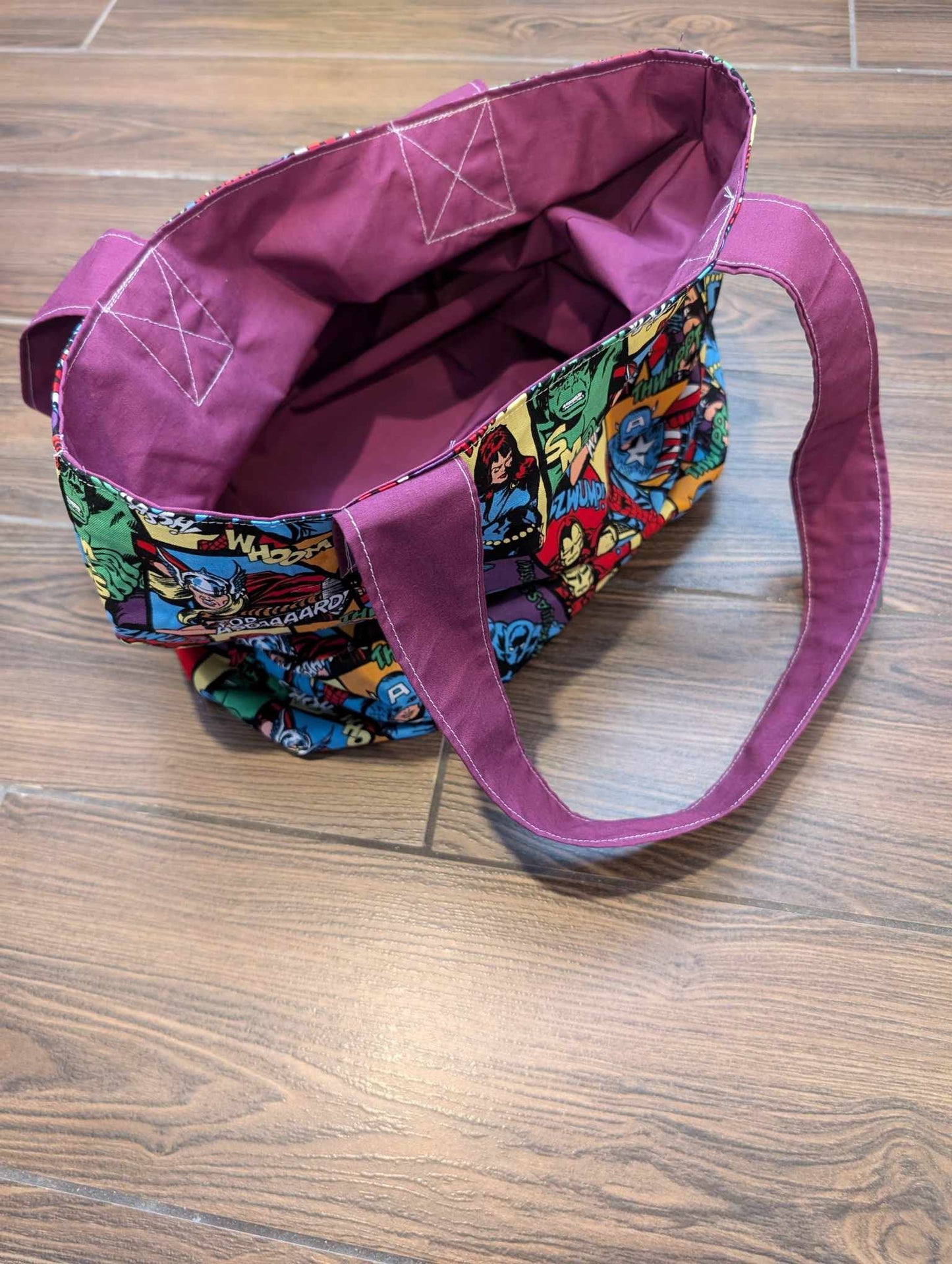 Comic Book Tote Bag